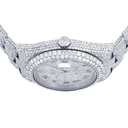 D Color Moissanite Datejust Fully Iced Out luxury Watch