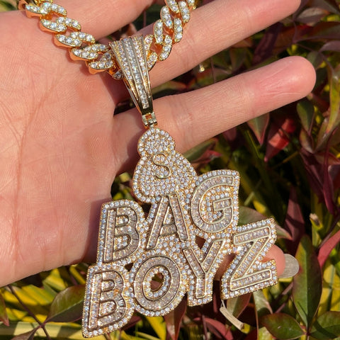 Big Boys Moissanite Diamond Luxury Iced Out Men's Pendant