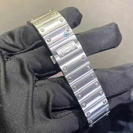 Sky Blue Color Dial Men's Wrist Watch