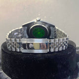 Green Color Dial Automatic Moissanite Diamond Hip Hop Watch