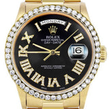 Black Color Dial Luxury Moissanite Expensive Watch