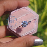 Lab Grown Round Cut Solitaire Engagement Ring