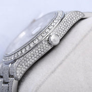 Bust Down Rainbow Dial Datejust Moissanite Watches