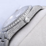 Bust Down Rainbow Dial Datejust Moissanite Watches
