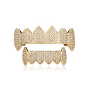 Moissanite Diamond Iced Out Vamp Grillz