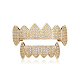 Lab Created Moissanite Diamond Iced Out Vamp Grillz