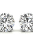 Everyday Glam Moissanite Round Stud Earrings
