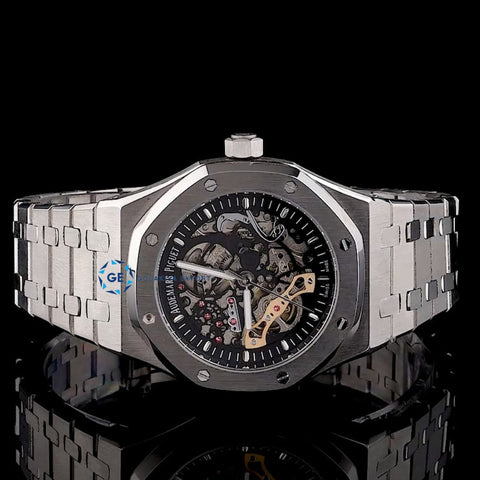 Skeleton Dial Automatic Royal Oka Men's Watch