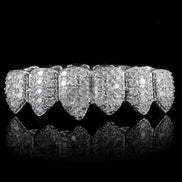 Handcrafted luxury Hip Hop Moissanite Diamond Grillz