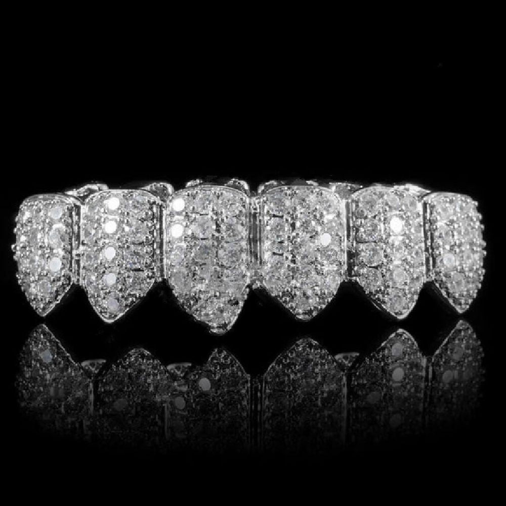 Handcrafted luxury Hip Hop Moissanite Diamond Grillz