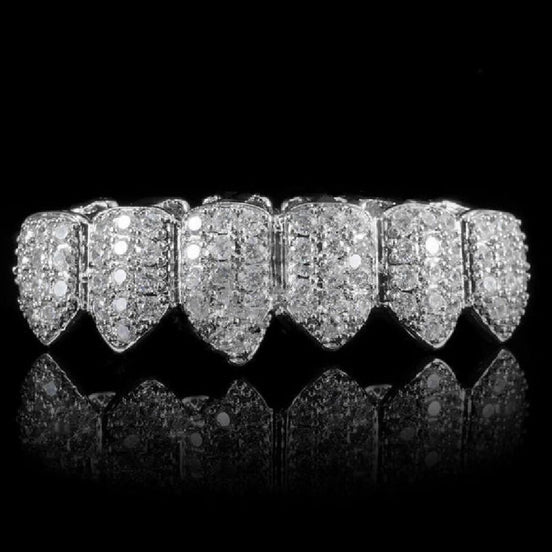 Handcrafted luxury Hip Hop Moissanite Diamond Grillz