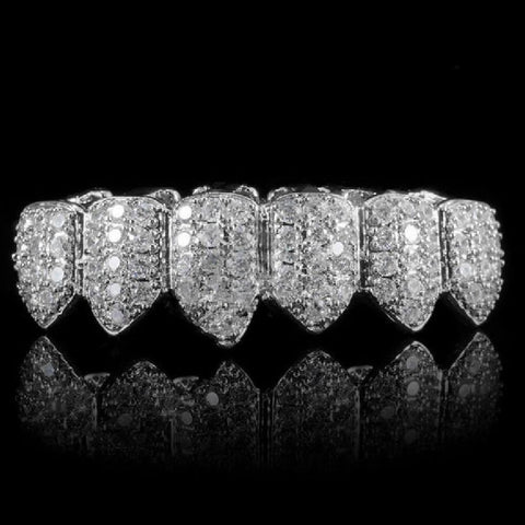 Handcrafted luxury Hip Hop Moissanite Diamond Grillz