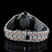 Automatic Chrono Dial Moissnaite Watch For Men's