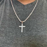 Customize Moissanite Hip Hop Cross Pendant