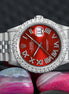 Red Roman Dial Datejust Automatic Watch