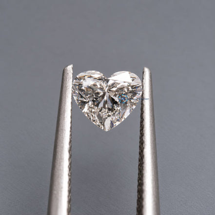Eco Friendly Heart Shape Lab Grown Diamond, CVD Heart Shaped Loose Lab Grown Diamond