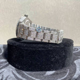 Date Just Baguette Stick In Dial Moissanite Classic Watch