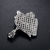 Hip Hop Customize Moissanite Ice Roaring Tiger Pendant