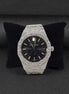 Black Dial Iced Out Moissanite Luxury Fashion Watch