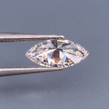 Marquise Cut Loose Lab Grown Diamond, E VVS2 Clarity Diamond Stone