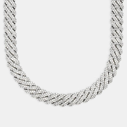 20mm Luxury Moissnaite Chain Gift For Men's