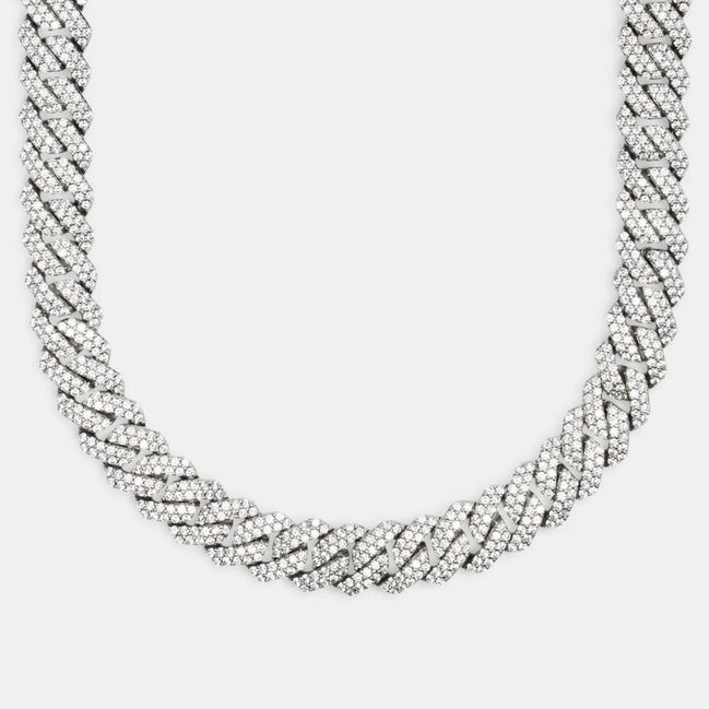 20mm Luxury Moissnaite Chain Gift For Men's