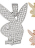 Iced Out Bunny Moissanite Diamond Pendant
