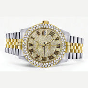 Date Just Automatic Moissnaite Classic Watch For Men's