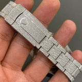 Stainless Steel Moissanite Diamond Watches