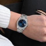 Automatic Datejust Stainless Steel Moissanite Men's Watch
