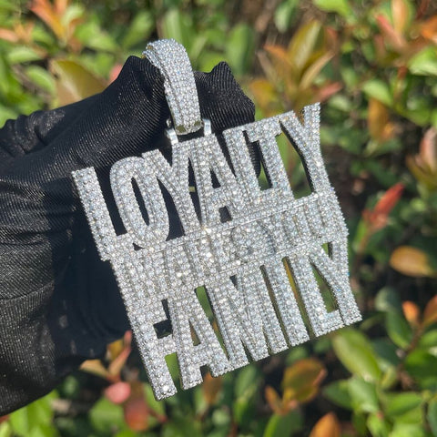 Hip Hop Luxury Moissanite Diamond Pendant For Men's
