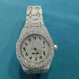 D Color Moissanite Diamond Fully Iced Out Luxury fashion Watch