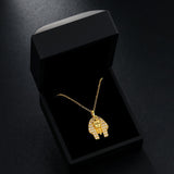 Customize Moissanite Diamond 925 Silver Pendant