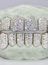 925 Sterling Silver 8 On 8 Moissanite Hip Hop Grillz
