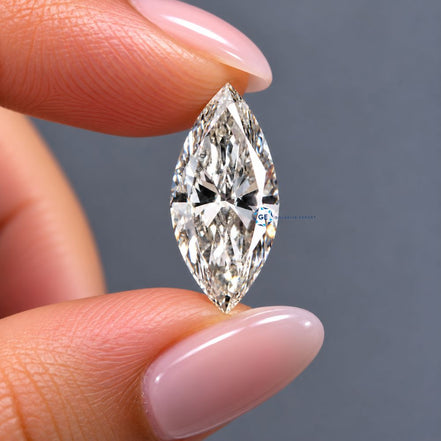 Marquise Cut Lab Grown Diamond, Customized Lab Grown Diamond
