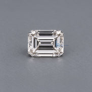 E VVS2 Emerald Cut Lab Grown Diamond, Loose CVD Diamond for Custom Designs