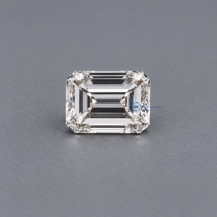 E VVS2 Emerald Cut Lab Grown Diamond, Loose CVD Diamond for Custom Designs