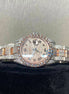 Hip Hop Iced Out Luxury Moissanite Dual Tone Watch