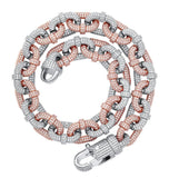 Carabiner Clip Moissanite Diamond Hip Hop Chain
