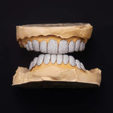 10 On 10 925 Silver Moissanite Grillz