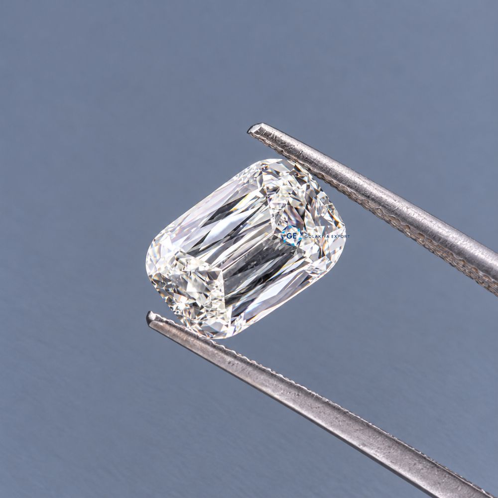 Old Mine Cushion Lab Grown Diamond, Cushion Shape Lab Created Gemstone