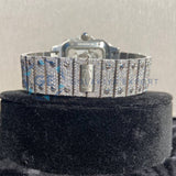 Fully Iced Out Skeleton Moissanite Diamond Hip Hop Men's Watch