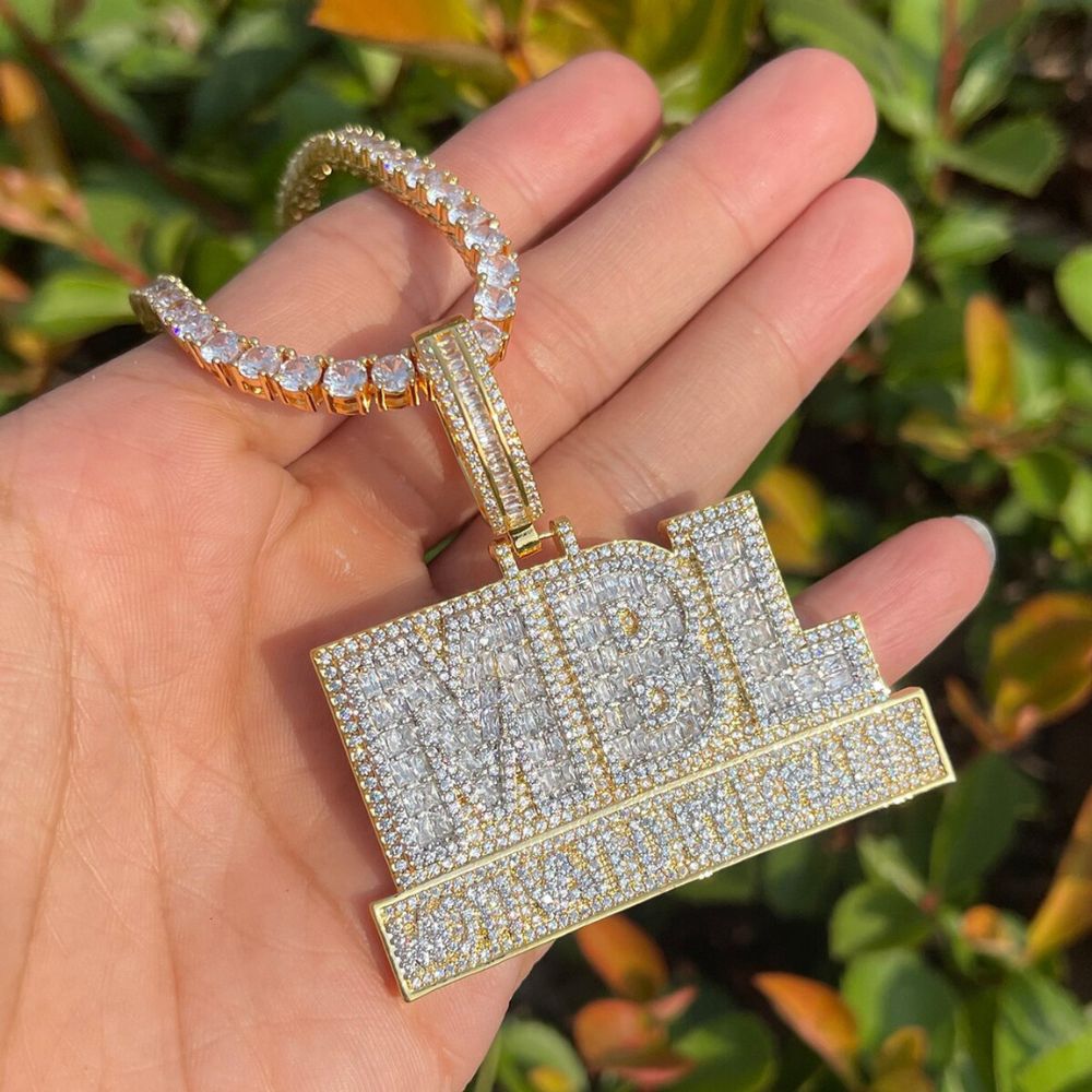 Iced Out Moissanite Diamond Customize Chain