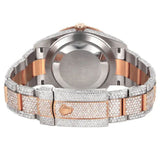 Arabic Dial Dual Tone Moissanite Luxury Hip Hop Watch