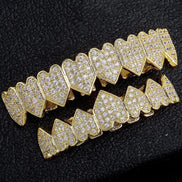 Sharp Heart Teeth Moissnaite Hip Hop Custom Grillz