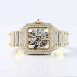 Iced Out Skeleton luxury Wrist Hip Hop Watch For Him