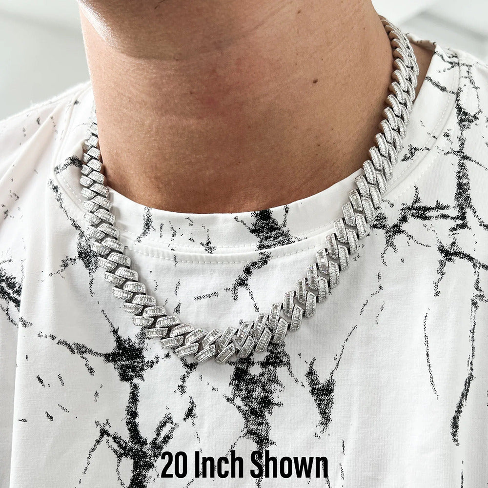 VVS1 Moissanite Diamond Luxury Hip Hop Chain