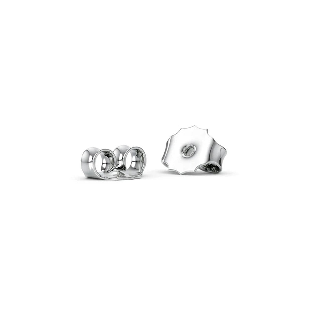 Lab Created Emerald Cut Solitaire Moissanite Earring For Women