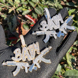 Handmade Baby Letter Men's Unique Pendant
