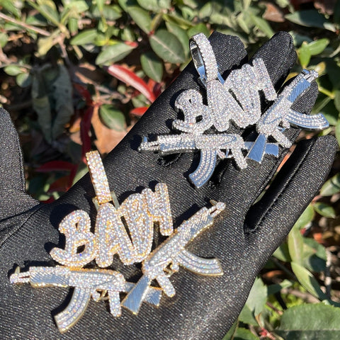 Handmade Baby Letter Men's Unique Pendant